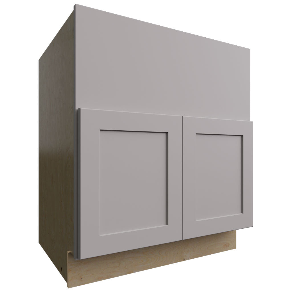 Fabuwood Allure Galaxy Nickel 30" W X 34 1/2" H X 24" D Farm Sink Base Cabinet