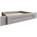 Fabuwood Allure Galaxy Nickel 30" W X 5" H X 21" D Knee Drawer Cabinet