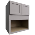 Fabuwood Allure Galaxy Nickel 30" W X 36" H X 21" D Microwave Cabinet