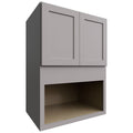 Fabuwood Allure Galaxy Nickel 30" W X 42" H X 21" D Microwave Cabinet