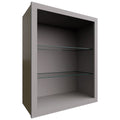 Fabuwood Allure Galaxy Nickel 24" W X 30" H X 12" D Wall No Door Cabinet