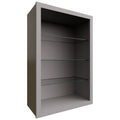 Fabuwood Allure Galaxy Nickel 24" W X 36" H X 12" D Wall No Door Cabinet