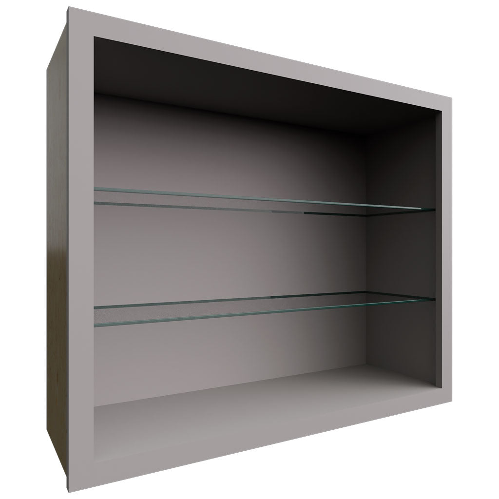 Fabuwood Allure Fusion Nickel 36" W X 30" H X 12" D Wall No Door Cabinet