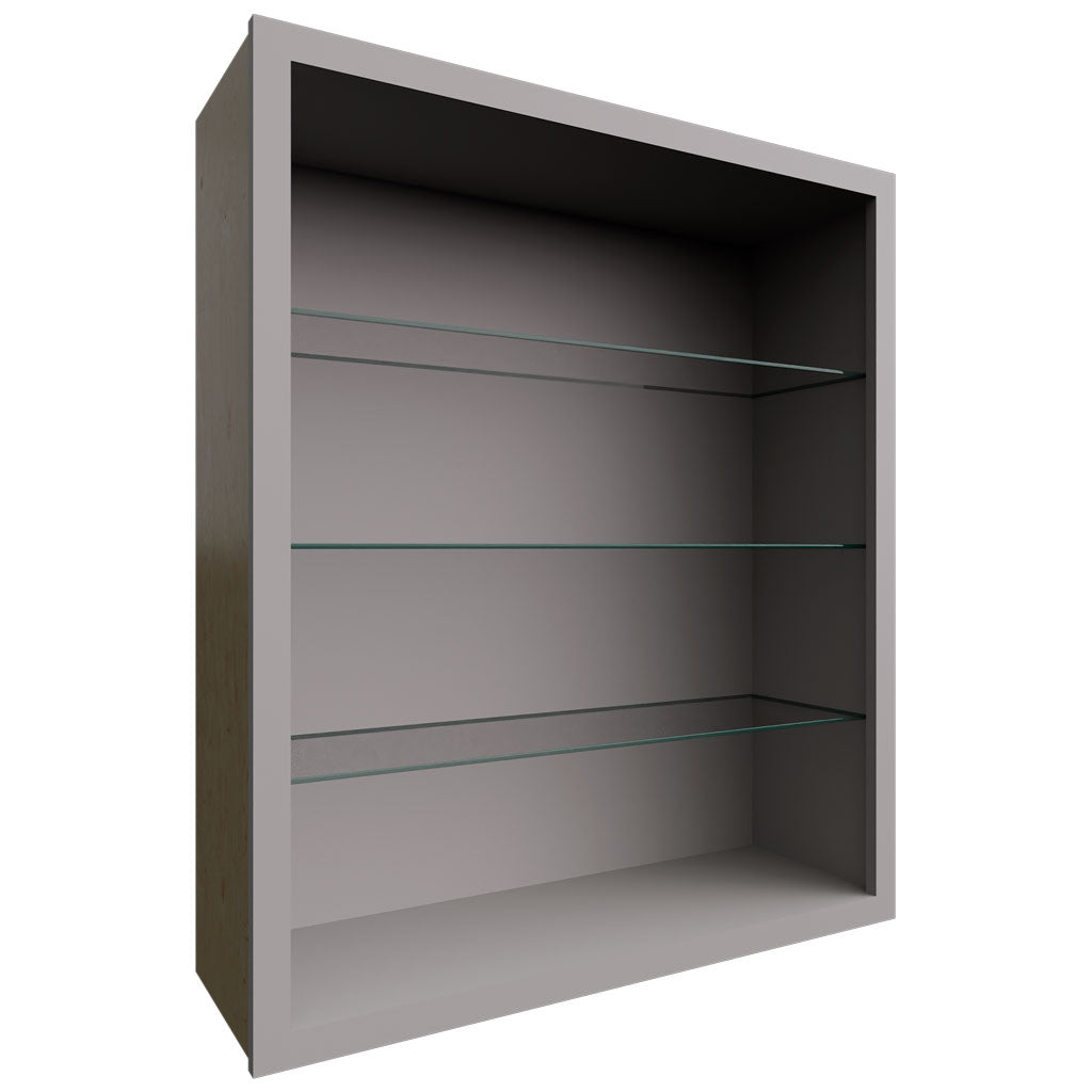 Fabuwood Allure Fusion Nickel 36" W X 42" H X 12" D Wall No Door Cabinet