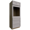 Fabuwood Allure Galaxy Nickel 33" W X 84" H X 24" D Single Oven Tall Cabinet