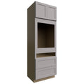 Fabuwood Allure Galaxy Nickel 33" W X 90" H X 24" D Combo Oven Tall Cabinet
