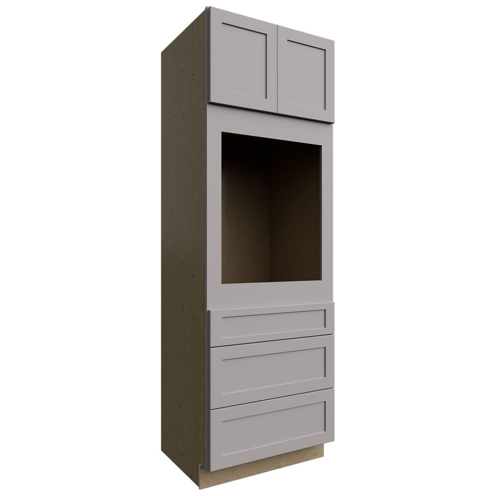 Fabuwood Allure Galaxy Nickel 33" W X 90" H X 24" D Single Oven Tall Cabinet