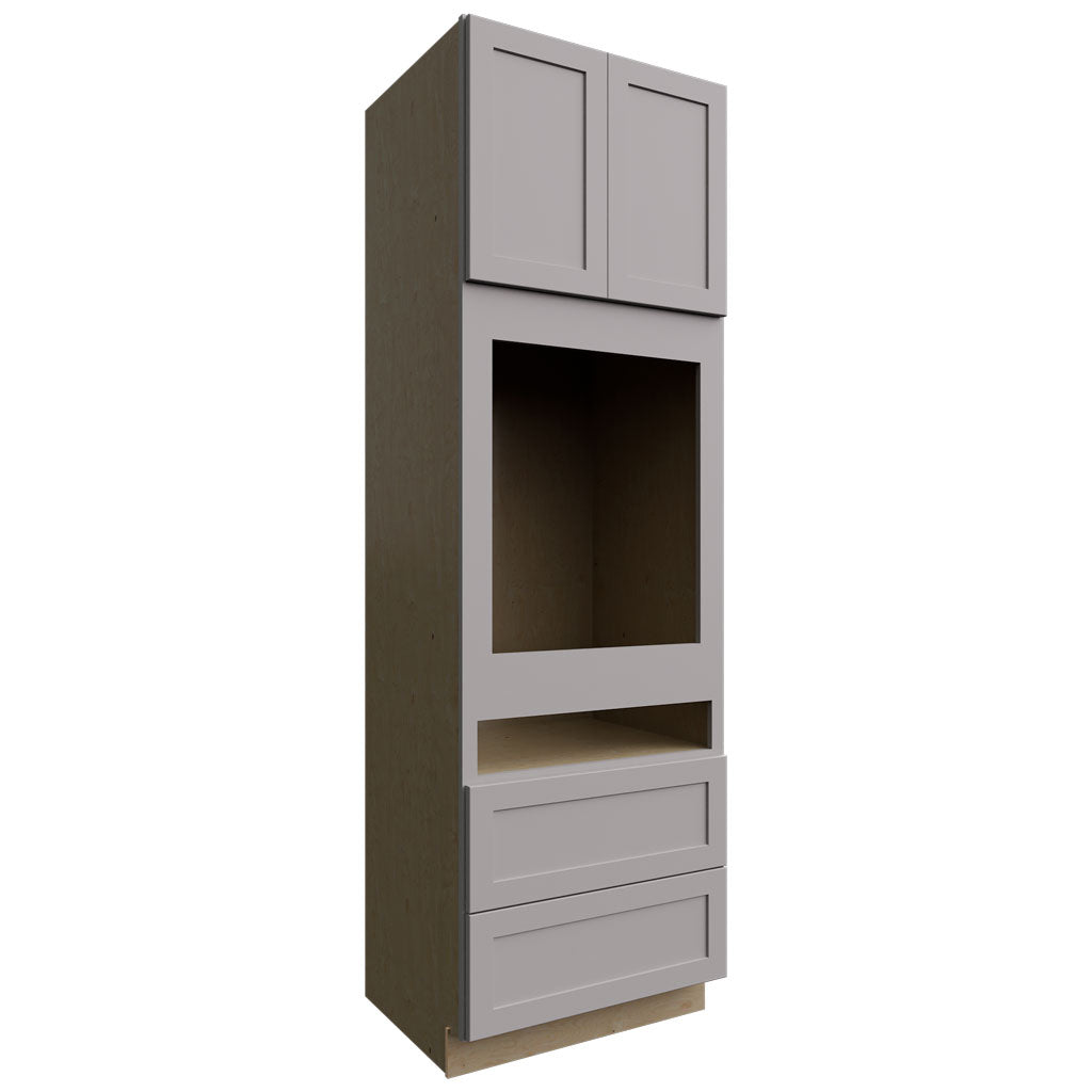 Fabuwood Allure Galaxy Nickel 33" W X 96" H X 24" D Combo Oven Tall Cabinet