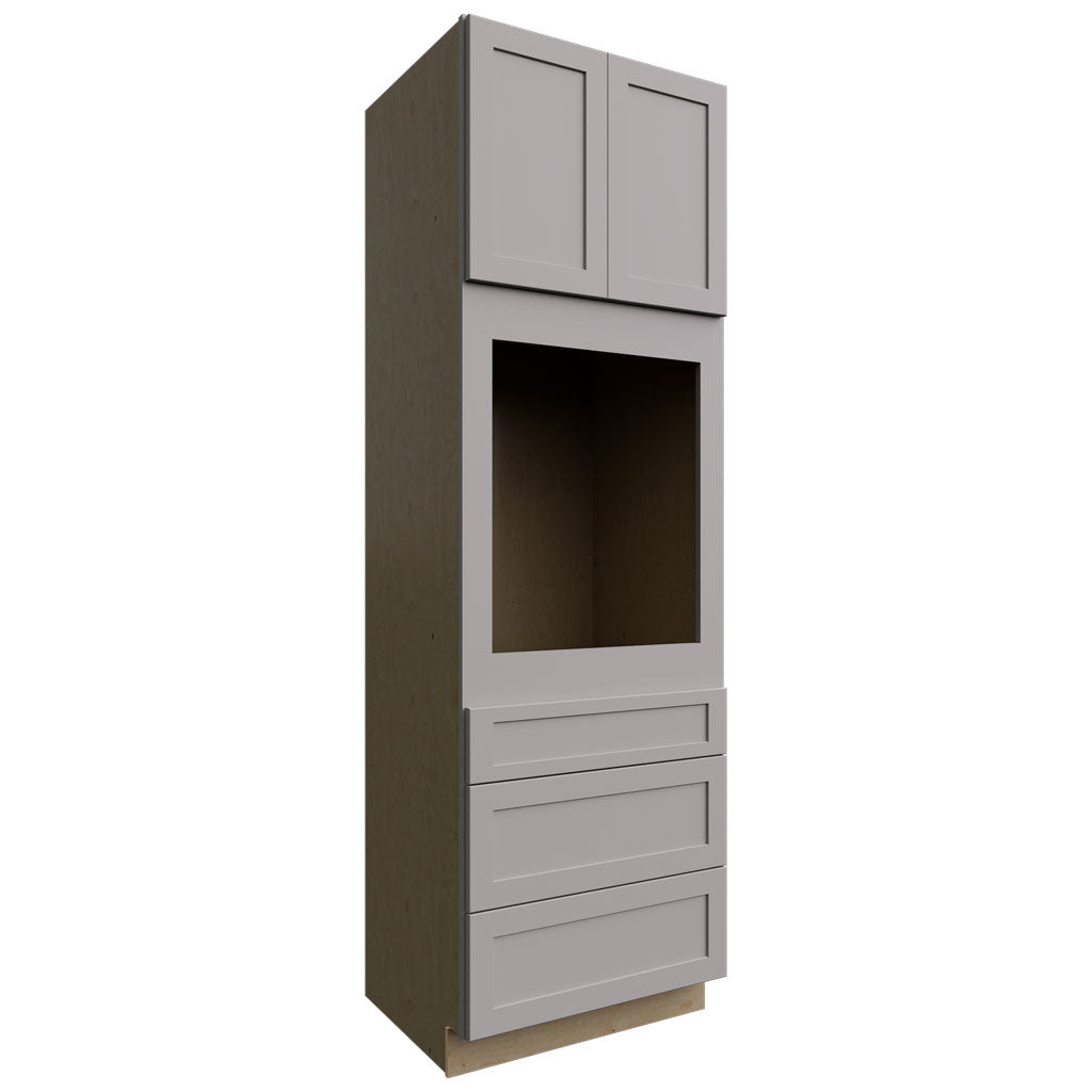 Fabuwood Allure Galaxy Nickel 33" W X 96" H X 24" D Single Oven Tall Cabinet