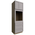 Fabuwood Allure Galaxy Nickel 33" W X 96" H X 24" D Single Oven Tall Cabinet