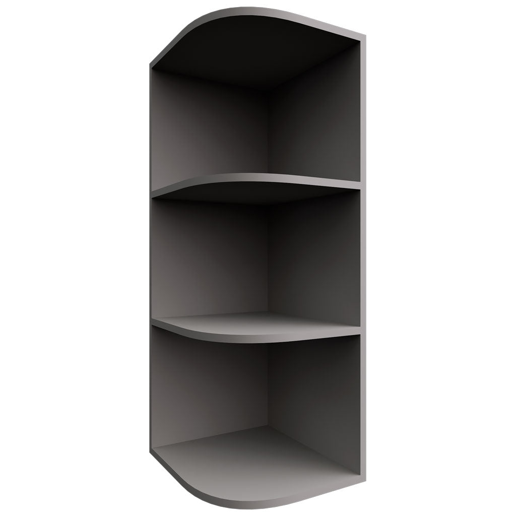 Fabuwood Allure Galaxy Nickel 12" W X 30" H X 12" D Wall Open End Cabinet