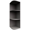 Fabuwood Allure Galaxy Nickel 12" W X 36" H X 12" D Wall Open End Cabinet