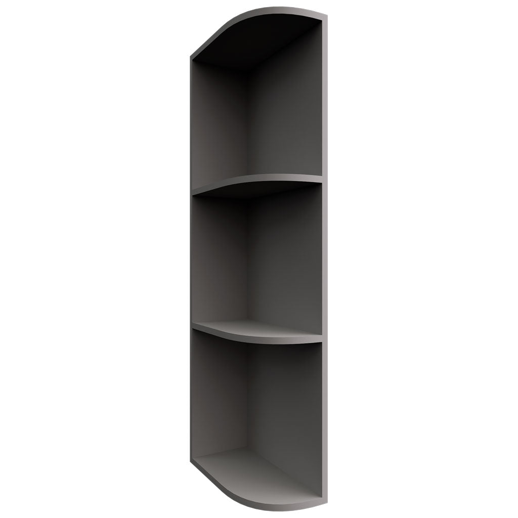 Fabuwood Allure Galaxy Nickel 06" W X 36" H X 12" D Wall Open Left End Cabinet