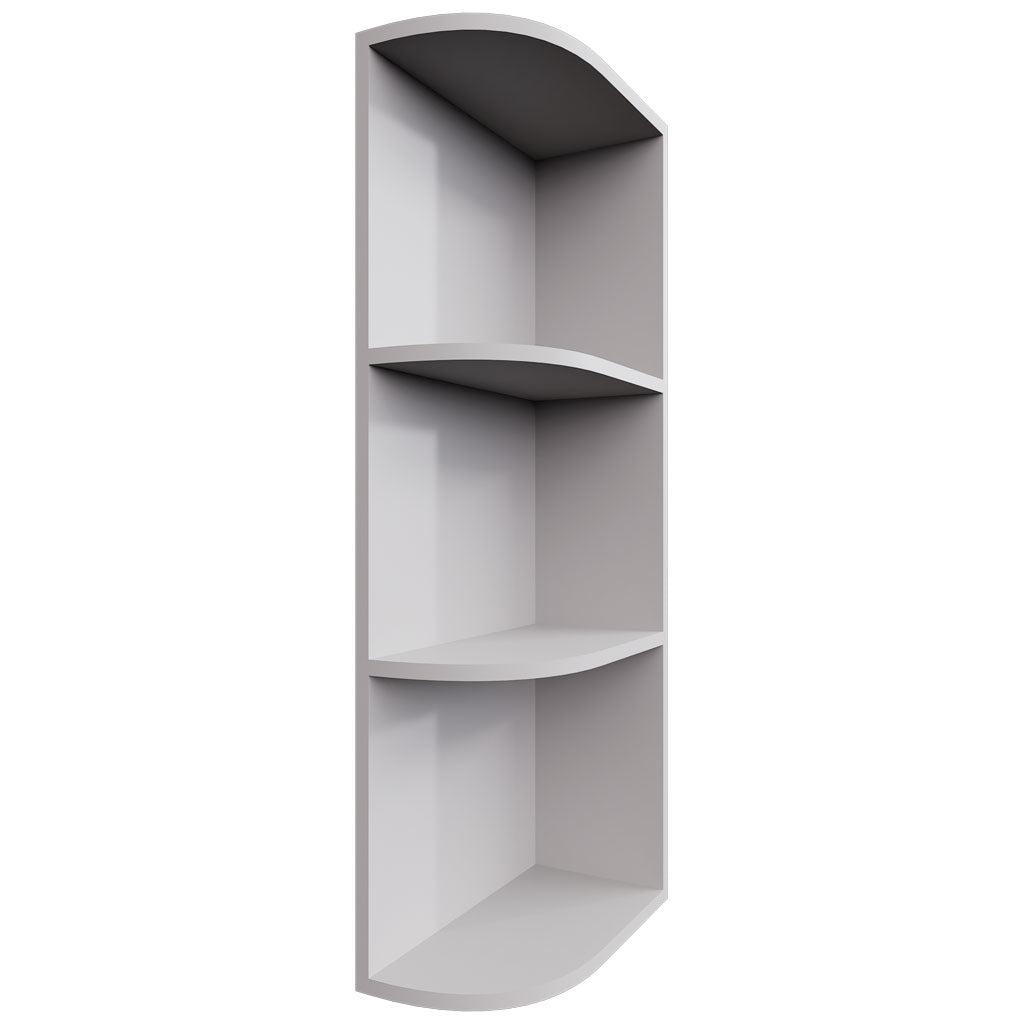 Fabuwood Allure Fusion Nickel 06" W X 30" H X 12" D Wall Open Right End Cabinet