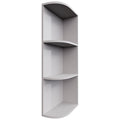 Fabuwood Allure Galaxy Nickel 06" W X 30" H X 12" D Wall Open End Cabinet