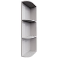 Fabuwood Allure Galaxy Nickel 06" W X 36" H X 12" D Wall Open End Cabinet