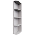 Fabuwood Allure Galaxy Nickel 06" W X 42" H X 12" D Wall Open End Cabinet
