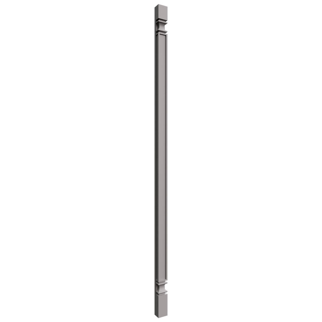 Fabuwood Allure Fusion Nickel 3" W X 90" H X 1 1/2" D Plain Tall Pilaster