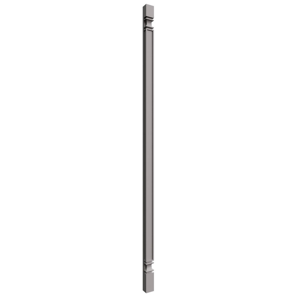 Fabuwood Allure Galaxy Nickel 3" W X 96" H X 1 1/2" D Plain Tall Pilaster