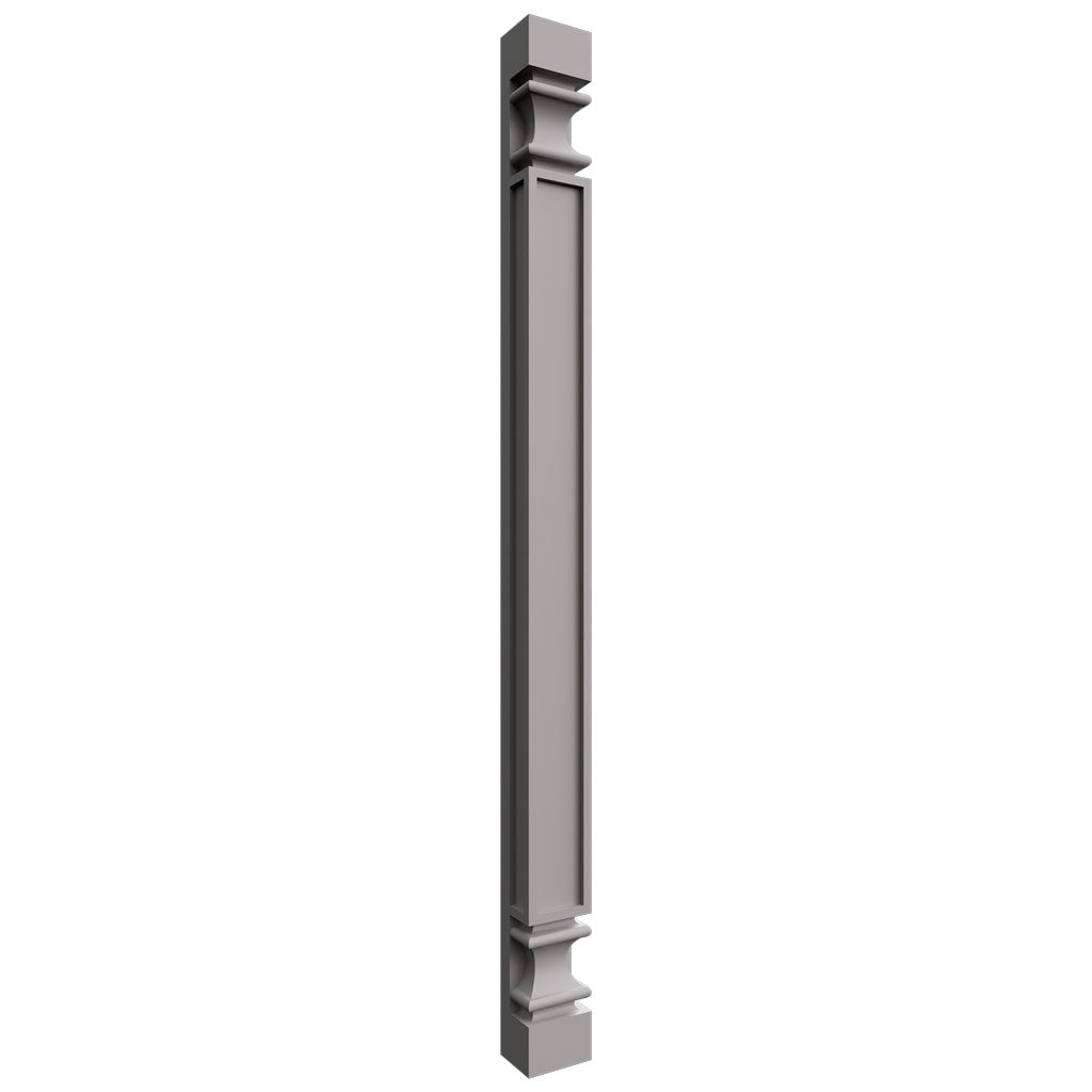 Fabuwood Allure Galaxy Nickel 3" W X 42" H X 1 1/2" D Plain Wall Pilaster