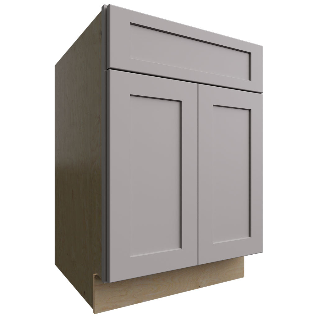 Fabuwood Allure Galaxy Nickel 24" W X 34 1/2" H X 24" D Double Door Sink Base Cabinet