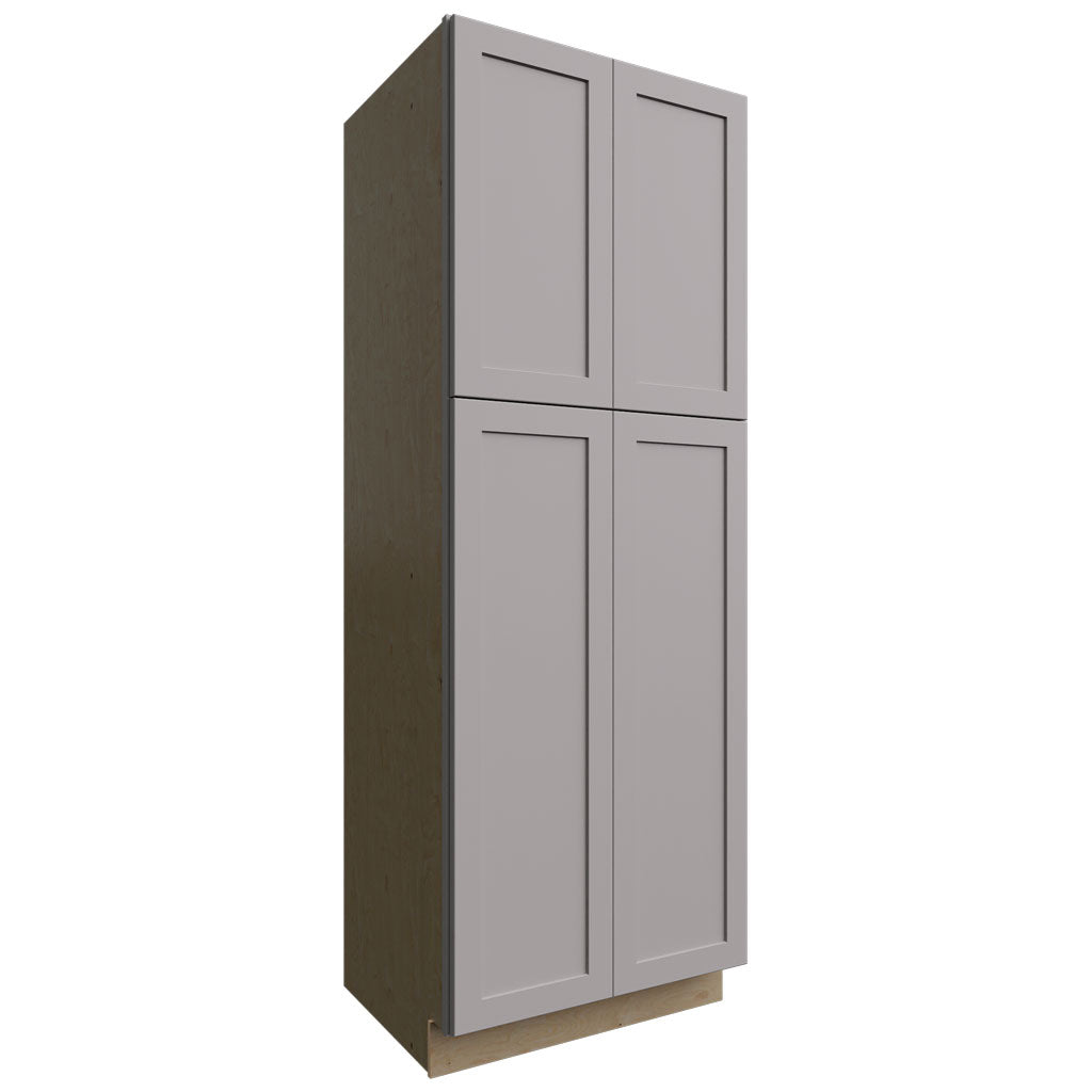 Fabuwood Allure Galaxy Nickel 30" W X 84" H X 24" D Tall Pantry Cabinet