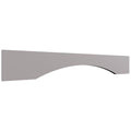 Fabuwood Allure Galaxy Nickel 36" W X 5 1/2" H  Arched Valance