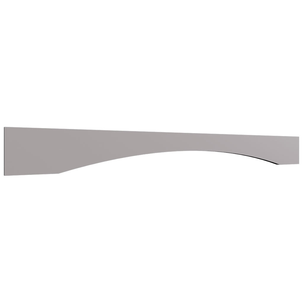 Fabuwood Allure Galaxy Nickel 54" W X 5 1/2" H  Arched Valance