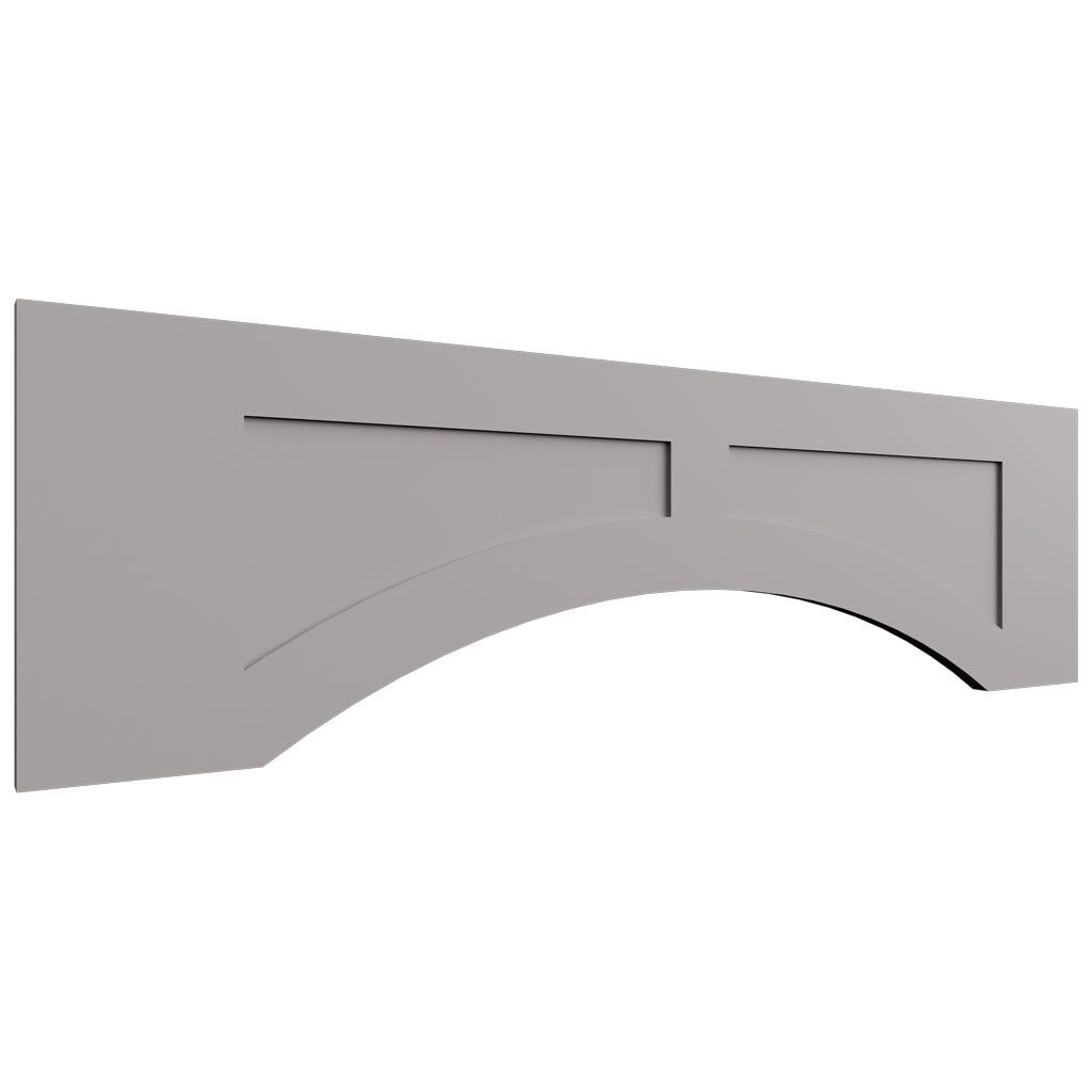 Fabuwood Allure Galaxy Nickel 42" W X 12" H Arched-Raised Panel