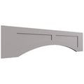 Fabuwood Allure Galaxy Nickel 48" W X 12" H Arched-Raised Panel