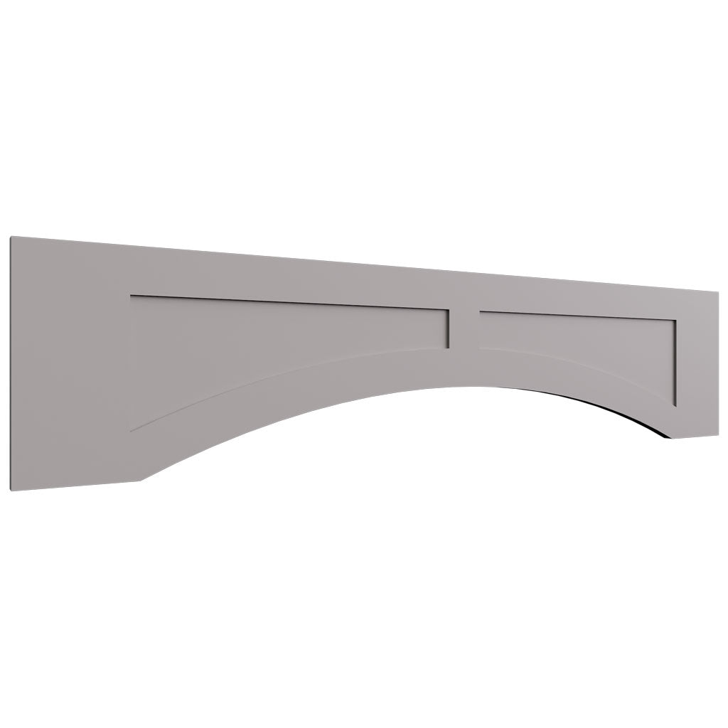 Fabuwood Allure Galaxy Nickel 54" W X 12" H Arched-Raised Panel