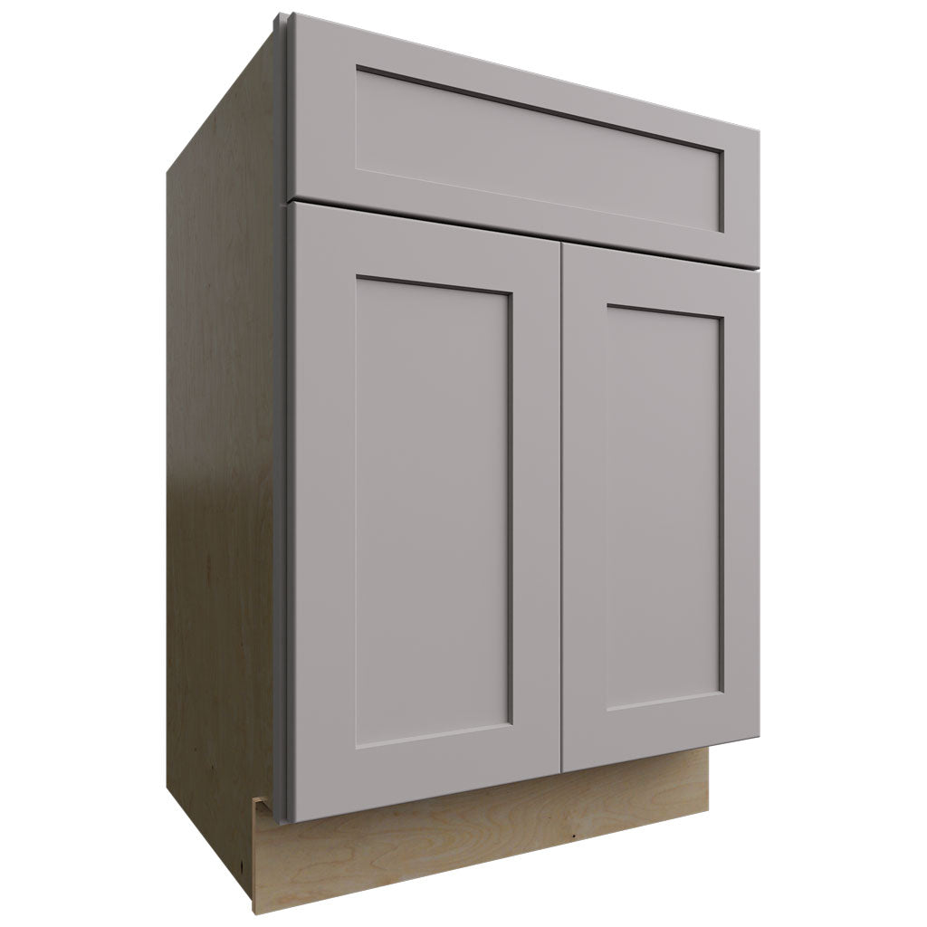 Fabuwood Allure Galaxy Nickel 24" W X 34 1/2" H X 21" D Vanity Sink Base Cabinet