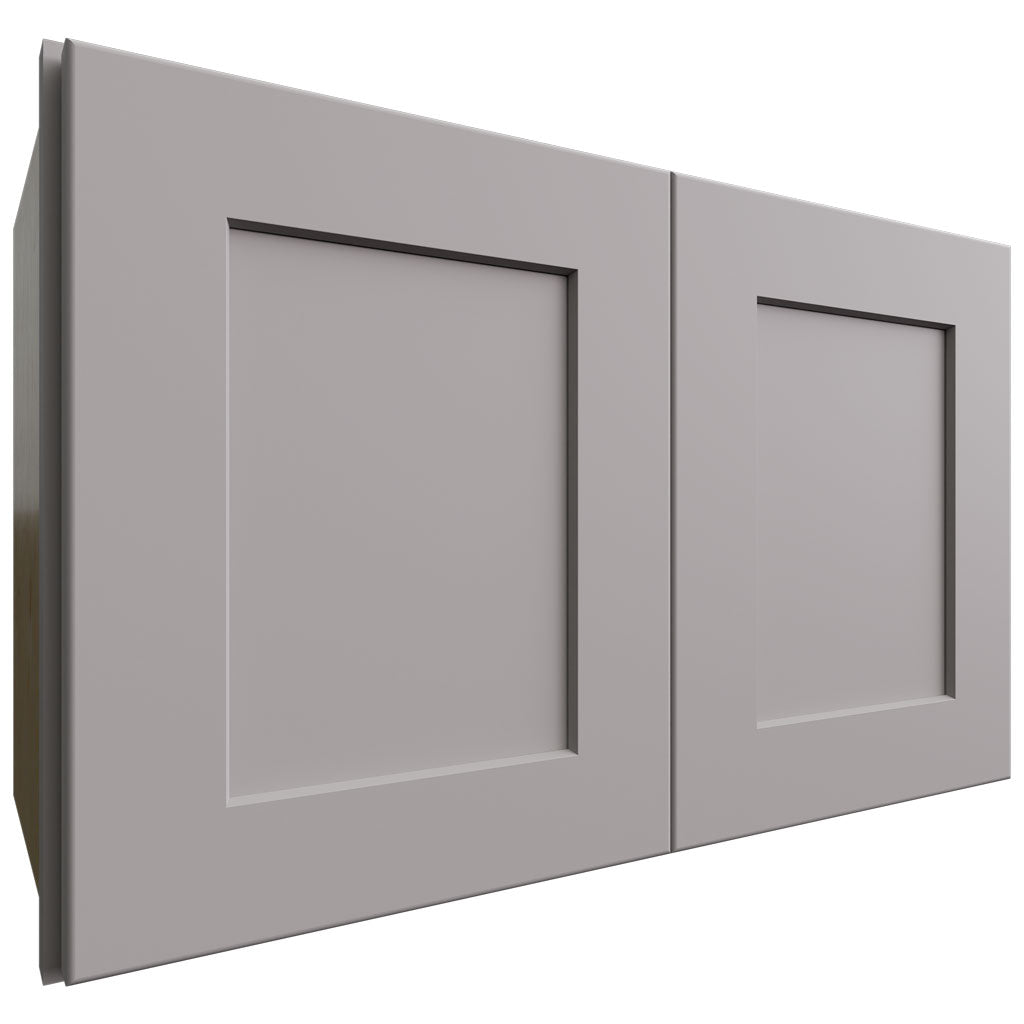 Fabuwood Allure Galaxy Nickel 24" W X 15" H X 12" D Double Door Wall Cabinet