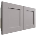 Fabuwood Allure Galaxy Nickel 24" W X 15" H X 12" D Double Door Wall Cabinet