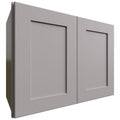 Fabuwood Allure Galaxy Nickel 24" W X 18" H X 12" D Double Door Wall Cabinet