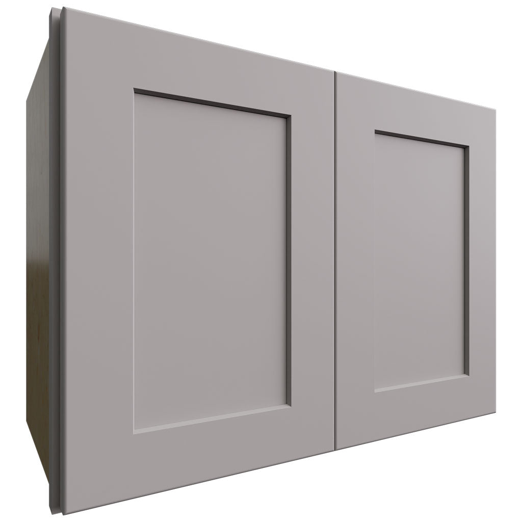 Fabuwood Allure Galaxy Nickel 24" W X 18" H X 12" D Double Door Wall Cabinet