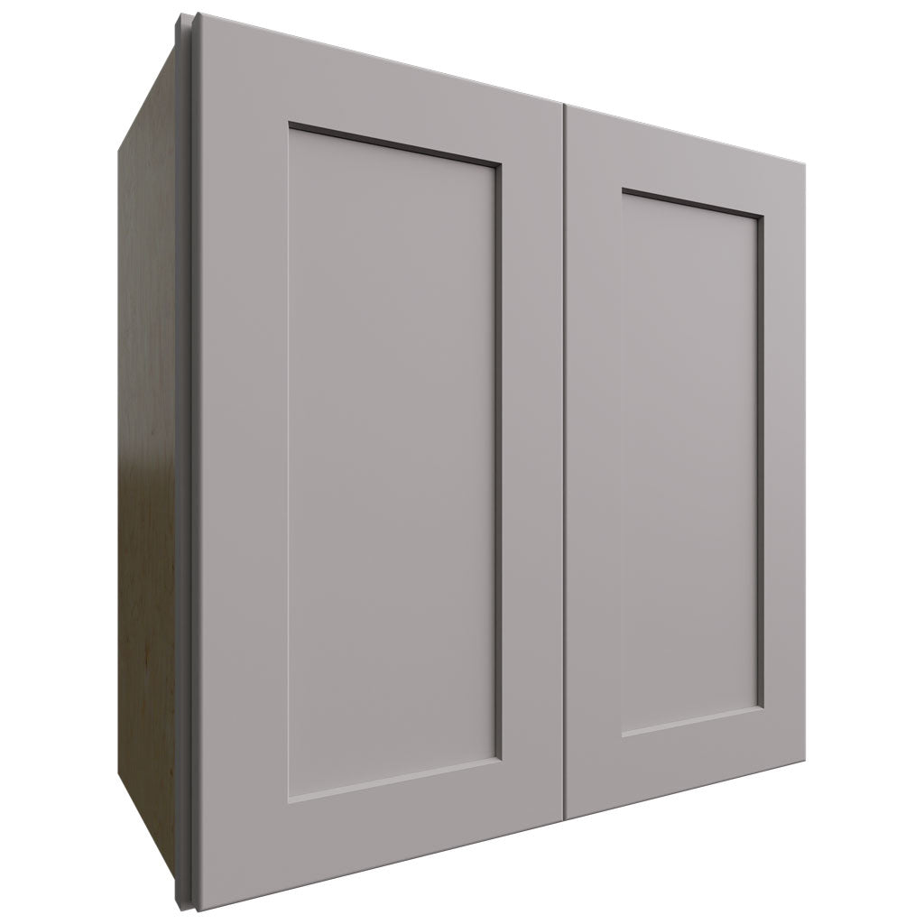 Fabuwood Allure Galaxy Nickel 24" W X 24" H X 12" D Double Door Wall Cabinet