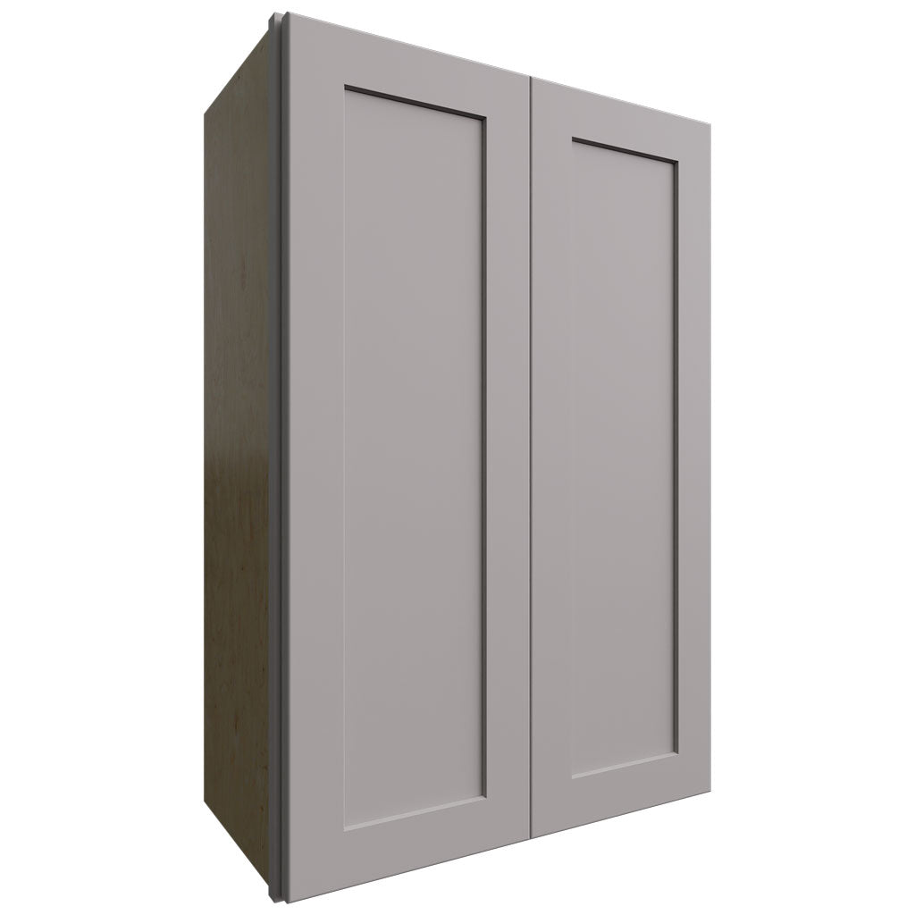 Fabuwood Allure Galaxy Nickel 24" W X 36" H X 12" D Double Door Wall Cabinet