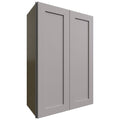 Fabuwood Allure Galaxy Nickel 24" W X 36" H X 12" D Double Door Wall Cabinet
