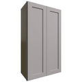 Fabuwood Allure Galaxy Nickel 24" W X 42" H X 12" D Double Door Wall Cabinet
