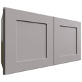 Fabuwood Allure Galaxy Nickel 27" W X 15" H X 12" D Double Door Wall Cabinet