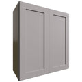 Fabuwood Allure Galaxy Nickel 27" W X 30" H X 12" D Double Door Wall Cabinet