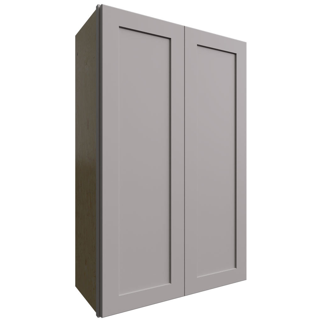 Fabuwood Allure Galaxy Nickel 27" W X 42" H X 12" D Double Door Wall Cabinet