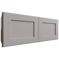 Fabuwood Allure Galaxy Nickel 30" W X 12" H X 12" D Double Door Wall Cabinet