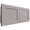 Fabuwood Allure Galaxy Nickel 30" W X 15" H X 12" D Double Door Wall Cabinet