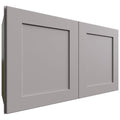 Fabuwood Allure Galaxy Nickel 30" W X 18" H X 12" D Double Door Wall Cabinet