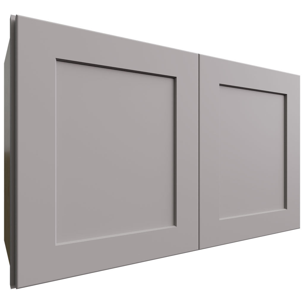 Fabuwood Allure Galaxy Nickel 30" W X 18" H X 12" D Double Door Wall Cabinet