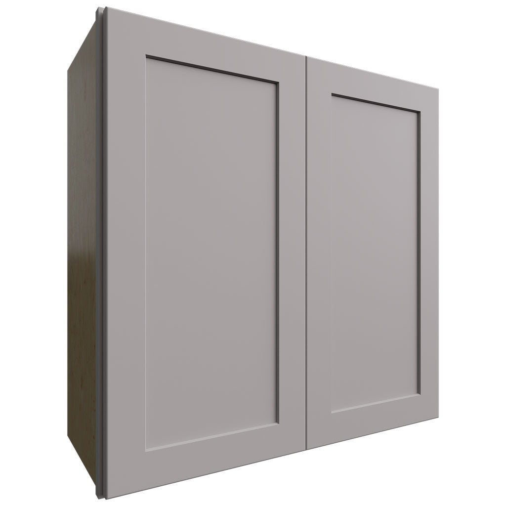 Fabuwood Allure Galaxy Nickel 30" W X 30" H X 12" D Double Door Wall Cabinet
