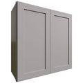Fabuwood Allure Galaxy Nickel 30" W X 30" H X 12" D Double Door Wall Cabinet