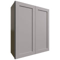 Fabuwood Allure Galaxy Nickel 30" W X 36" H X 12" D Double Door Wall Cabinet